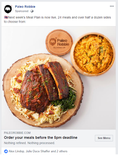 Facebook Ad